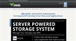 Desktop Screenshot of amsstorage.com