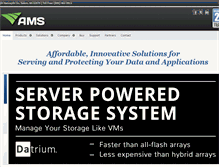 Tablet Screenshot of amsstorage.com